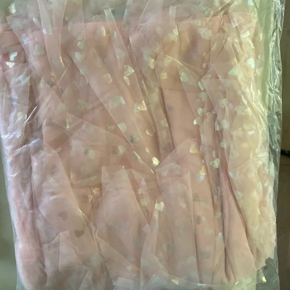 Blackmilk “RAINBOW HEARTS TUTU” Size Large L NWT
